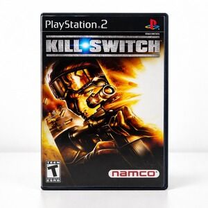 Kill Switch Sony PlayStation 2 PS2 Namco 2003 CIB Black Label SLUS-20706